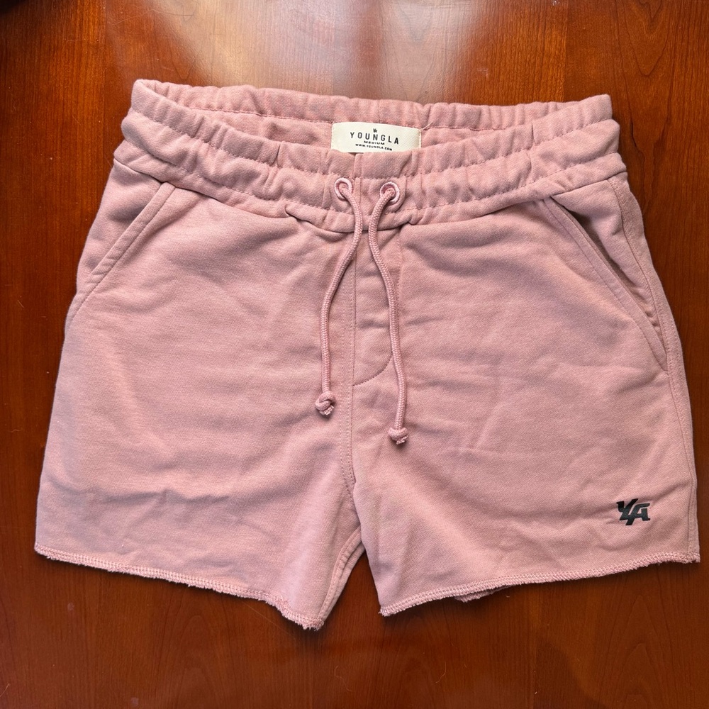 YoungLA Men's Mauve shorts model 102
